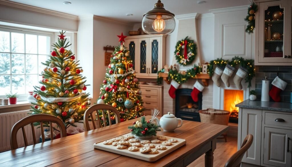 Christmas kitchen